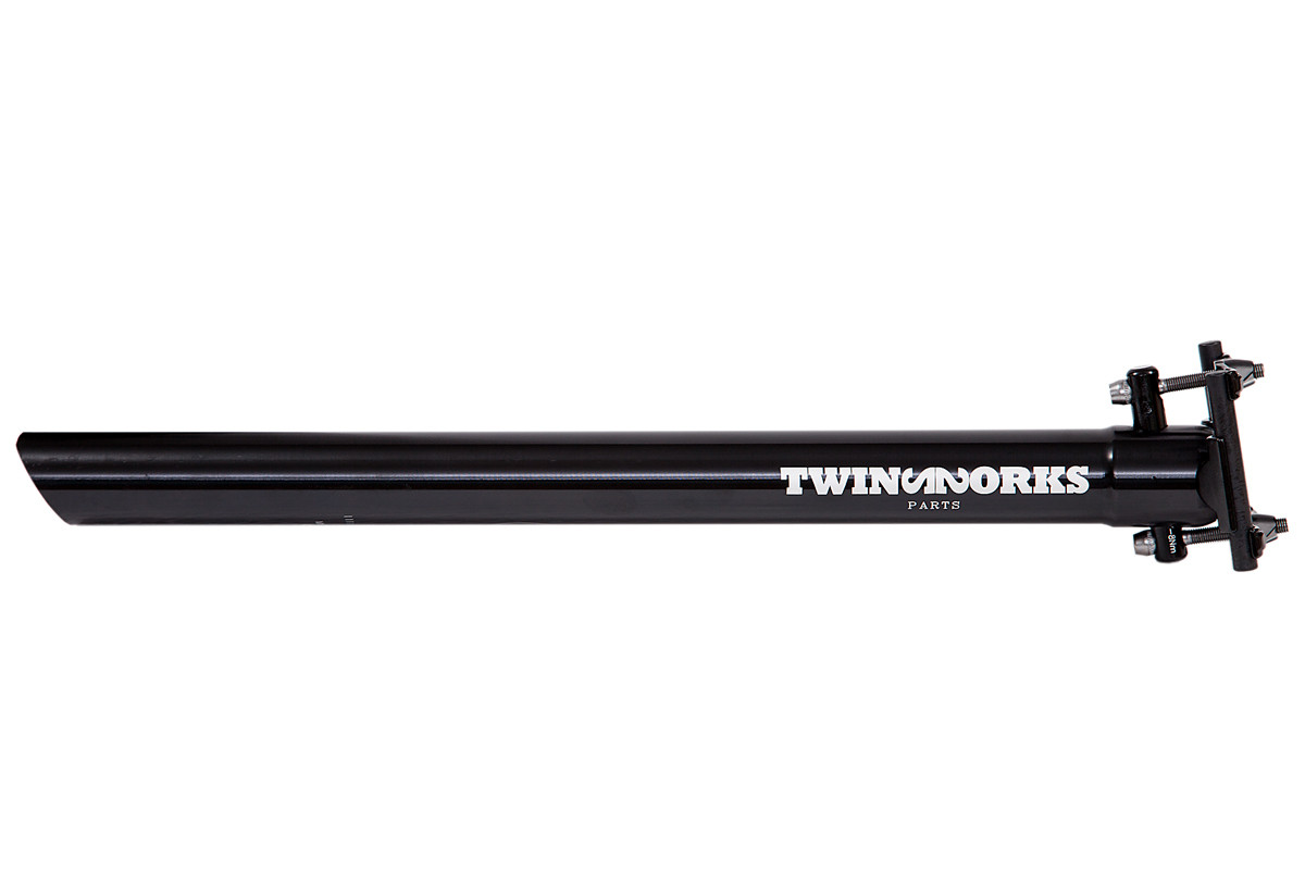 TwinWorks seatpost 31,6x400mm, black