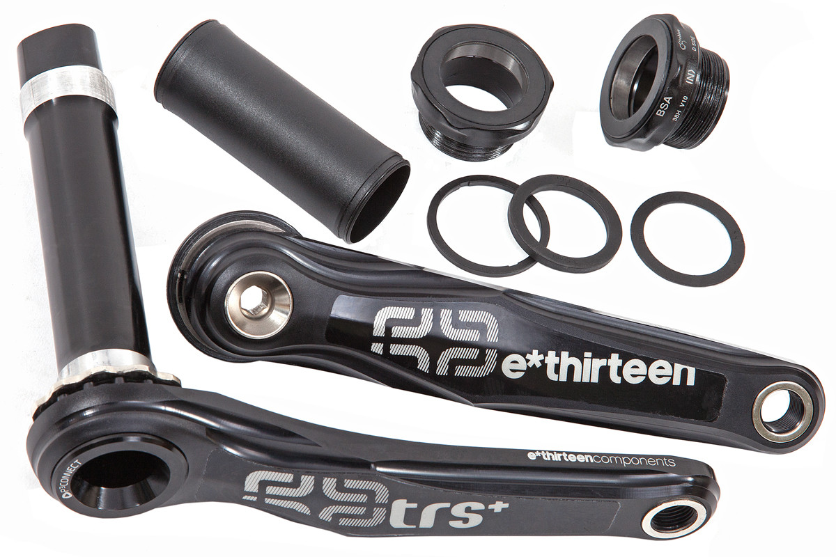 e*thirteen TRS+ fatbike-crankset, 170mm, incl. bottom bearing BSA100mm