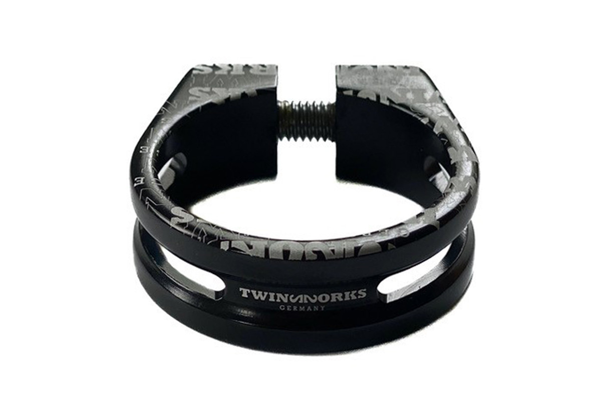 TwinWorks CNC Innensechskant-Sattelklemme 38,6mm
