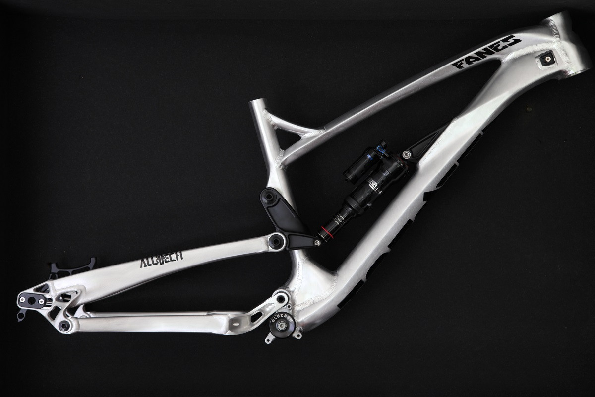 Fanes 29 framekit with aluminium rear end (without shock)