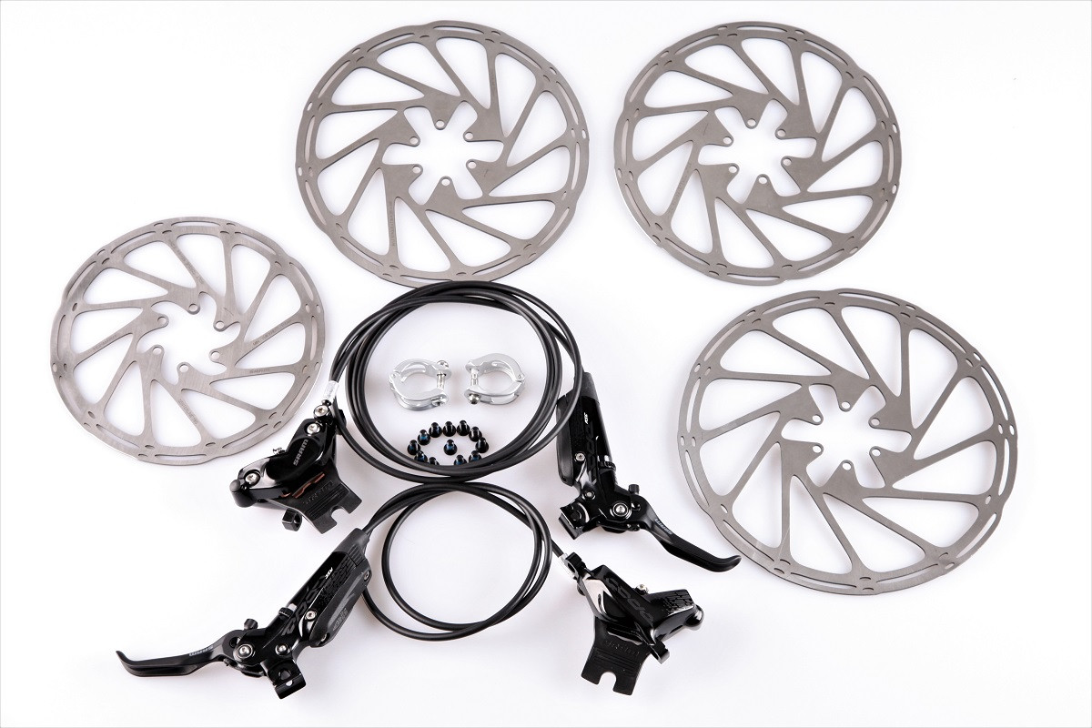 SRAM - Code RSC F&R dics brake set with 2 rotors 